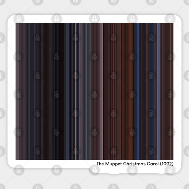 The Muppet Christmas Carol (1992) - Every Frame of the Movie Sticker by ColorofCinema